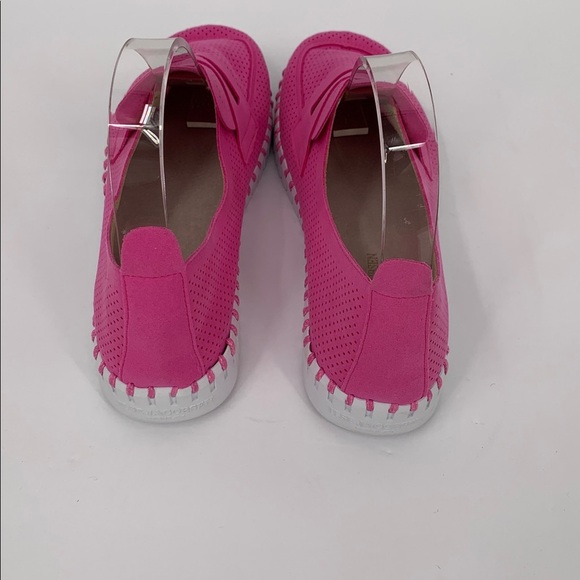 Ilse Jacobsen Tulipu penny loafer shoe Rose pink white platform violet new 40 10 - Picture 5 of 6